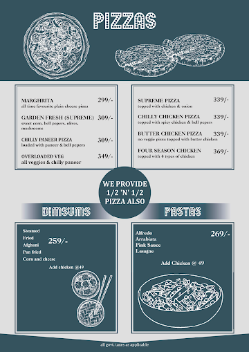 Library Cafe menu 