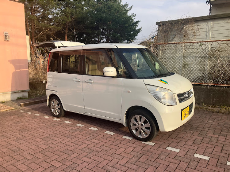 パレットのパレットMK21S・タイヤ交換・純正流用ホイールに関するカスタム事例の投稿画像3枚目