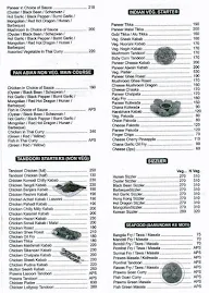 Pritam Family Restaurant & Bar menu 1