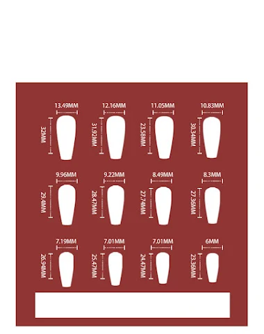 Manucure ongles Wave Series, faux o - 0