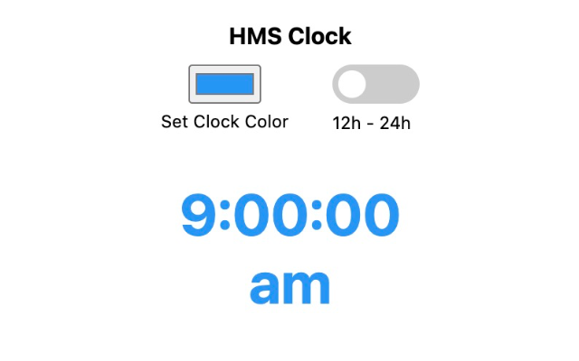 HMS Clock Preview image 3