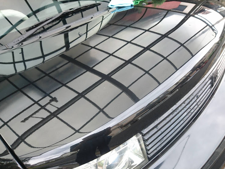 bBの車検後・磨き&コーティング・知り合いに関するカスタム事例の投稿画像2枚目