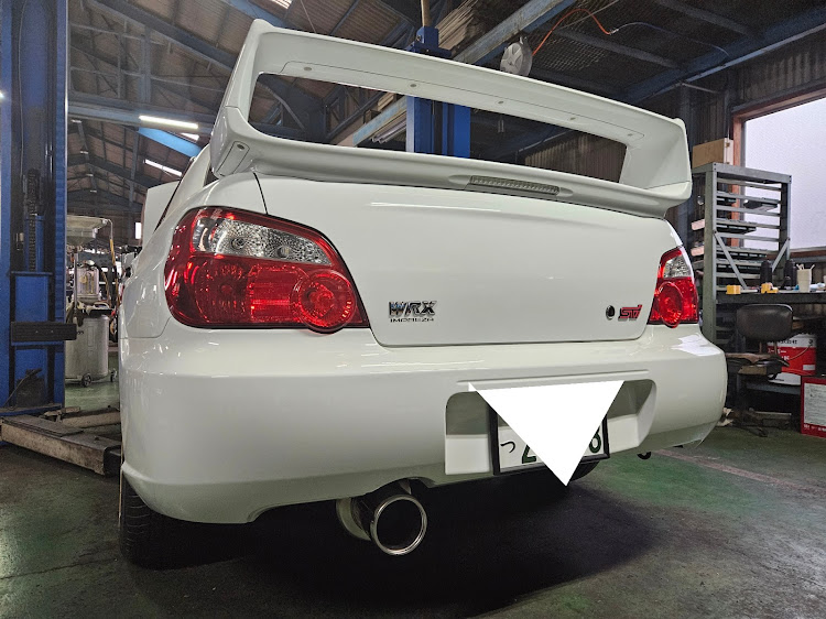 インプレッサ WRX STIのインプレッサWRXSTI・リフレッシュ・ブレーキローター交換に関するカスタム事例の投稿画像2枚目