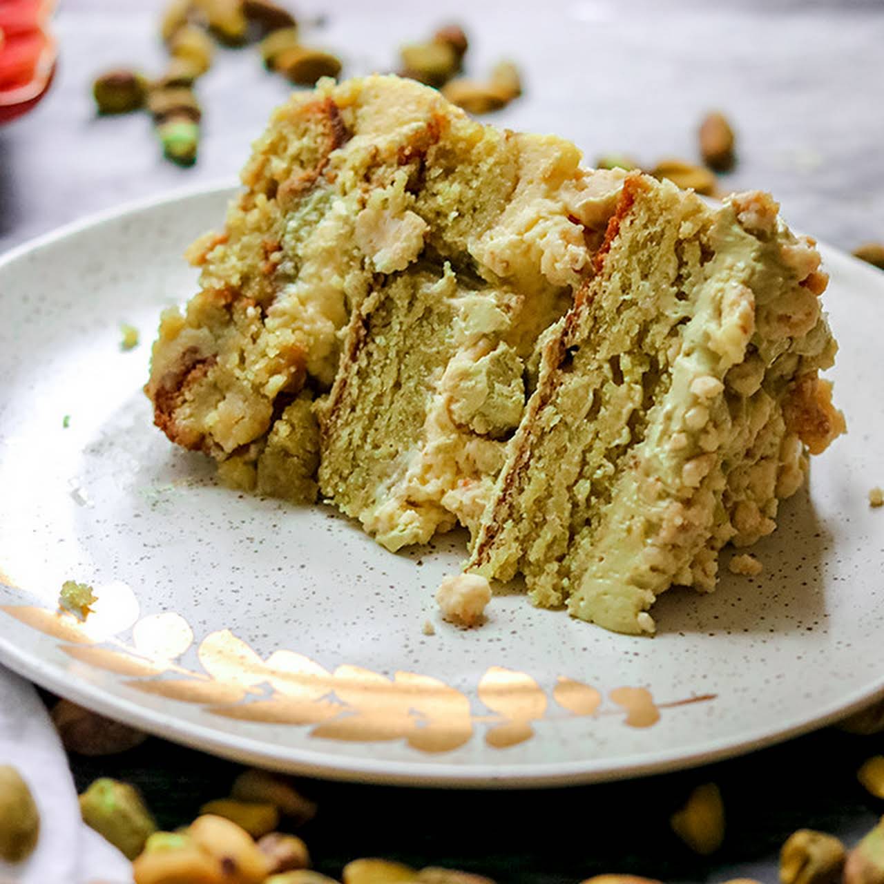 Momofuku Milk Bar Pistachio Mass Cake