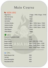 Hana Haari menu 1