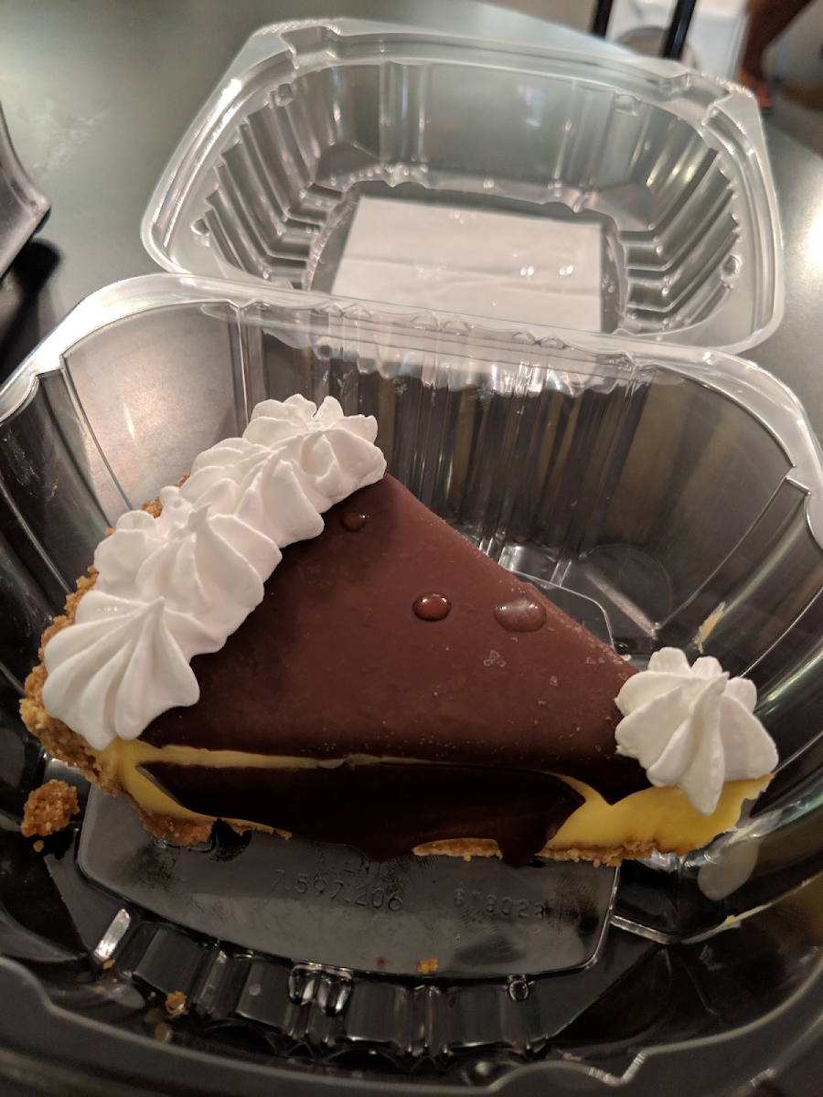 Chocolate covered key lime pie