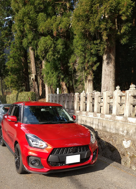 スイフトスポーツのいきなりドライブ・湖畔の里つきがせ・奈良ニュル走破・室生龍穴神社・針テラスに関するカスタム事例の投稿画像7枚目