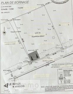 Vente terrain à batir  520 m² à Gouesnach (29950), 90 400 €