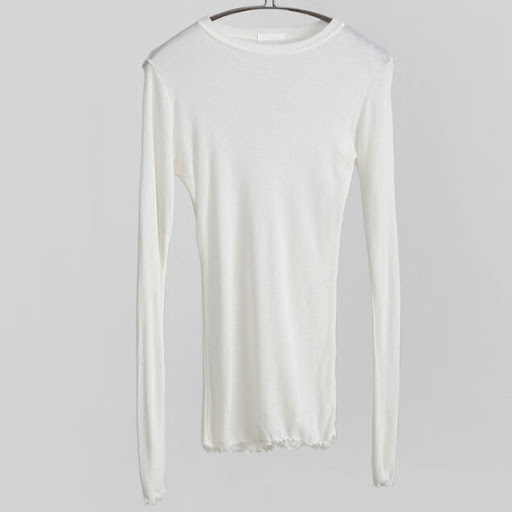 Title 1, Womens Long Sleeved See Through Bottoming Shir...