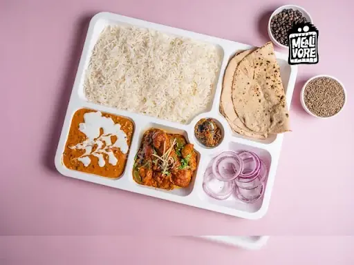 Kadhai Chicken Thali Meal