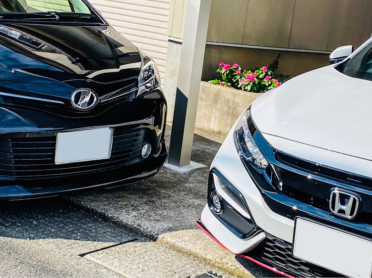 ヴィッツのコロナワクチン接種2回目・1ヶ月記念に関するカスタム事例の投稿画像1枚目