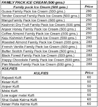 Old Mumbai Ice Cream menu 4