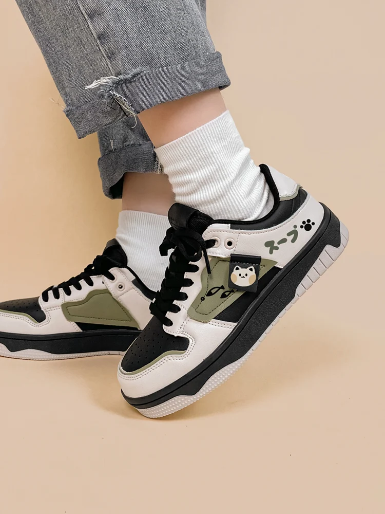 Title 4, Tênis Casual Esportivo Flat com Color Blocking ...