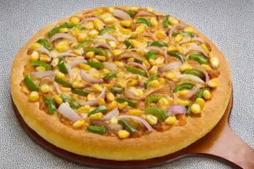 Onion Capsicum Corn Pizza