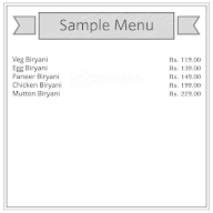 Biryani Junction menu 1