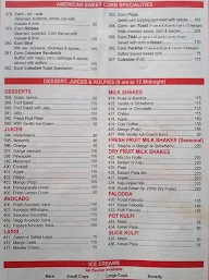 Shreejee's menu 5