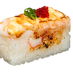 Salmon & Shrimp Oshizushi
