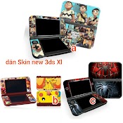 Dán Skin Lụa Nintendo New3Ds Xl Mới Về New3Ds Xl Skin New 3Dsxl Dán New 3Ds Xl