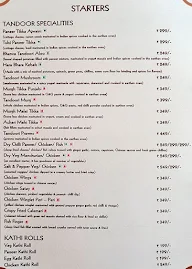 Spice Veda Multi Cuisine Restaurant menu 2