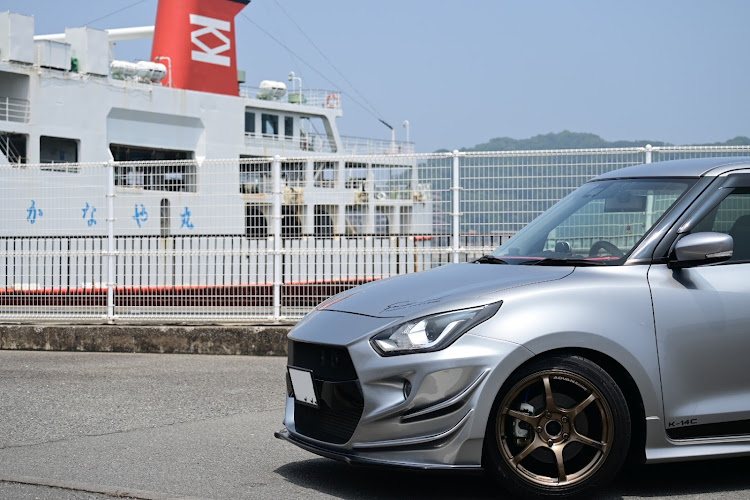 スイフトスポーツのteam03’z・ブースト計 壊れた・パンク修理・ブレーキローター&パッド交換・フェリーとコラボに関するカスタム事例の投稿画像11枚目