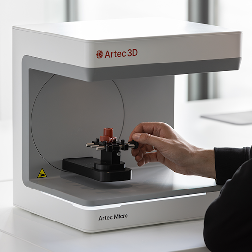 Capture high detail scans of small objects with the Artec Micro II 3D scanner