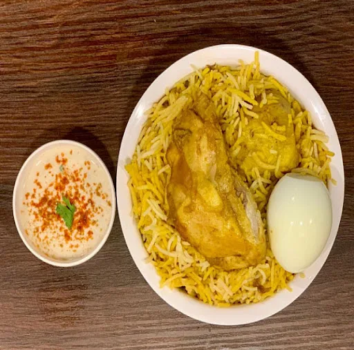 Chicken Biryani With Egg [Serve 1]