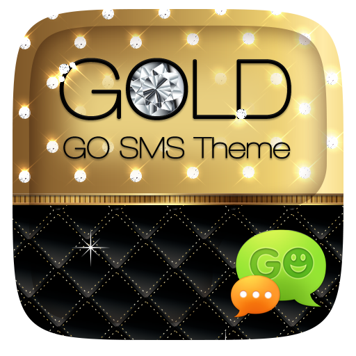 GO SMS PRO GOLD THEME 個人化 App LOGO-APP開箱王