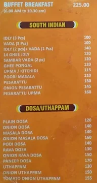 Adyar Anand Bhavan menu 7