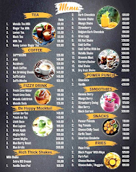 The Cornerstone Club menu 5