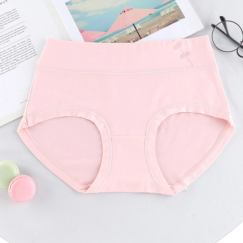 Title 2, Bedruckte Baumwoll-Panties mit mittlerer Taille...