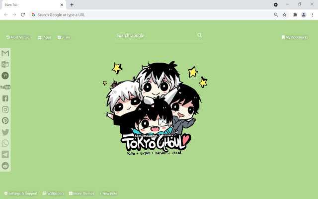 Tokyo Ghoul Chibi Wallpaper