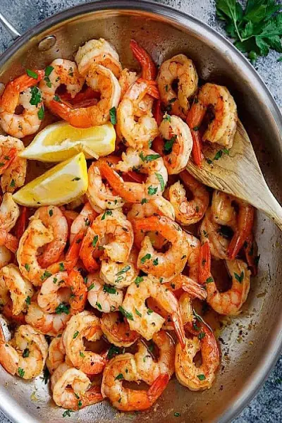 Lemon Prawns Dry