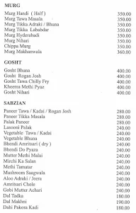 Panchvati menu 4