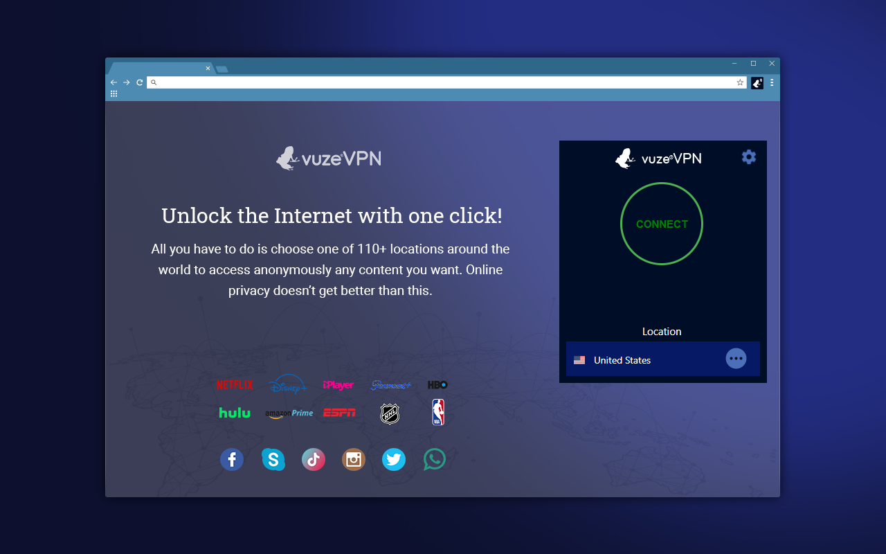 VuzeVPN Proxy Preview image 1