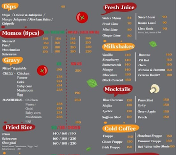 Cafe Adda menu 