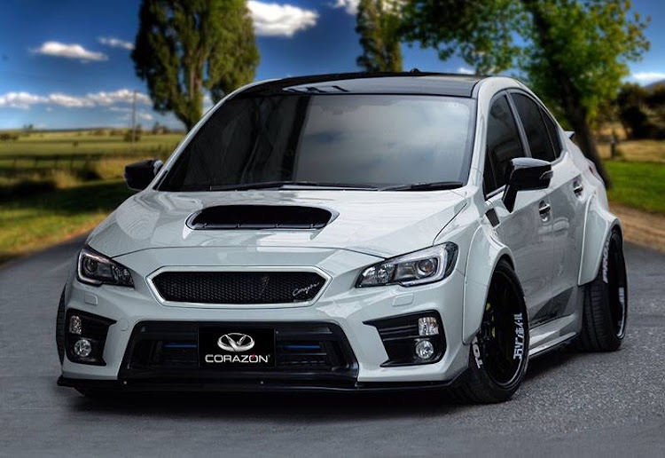 WRX S4のコラゾン・バーフェンと思わせぶりな・グリル・発売中！・WRX STIに関するカスタム事例の投稿画像5枚目