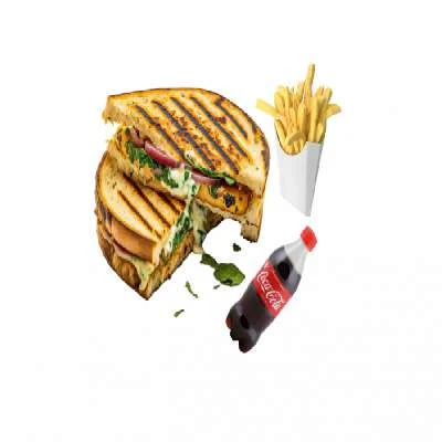 Chicken Kabab Sandwich Combo