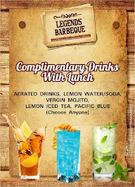 Legends Barbeques menu 3