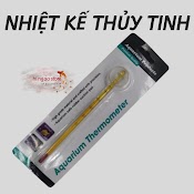 Nhiệt Kế Thủy Tinh Đo Nhiệt Độ Hồ Cá, Tép - Phụ Kiện Cá Cảnh - Hingaostore.