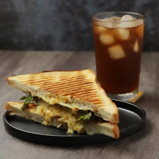 Veg Cheese Grilled Sandwich Combo