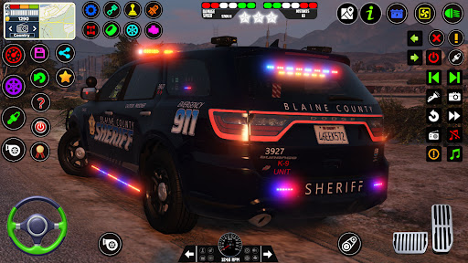 Screenshot US Police Prado Parking 3D