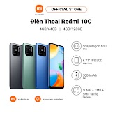 [Elxiaomi200 - 3% Đơn 2Tr] Điện Thoại Xiaomi Redmi 10C 4 - 128Gb|Pin 5000Mah| Snapdragon 680