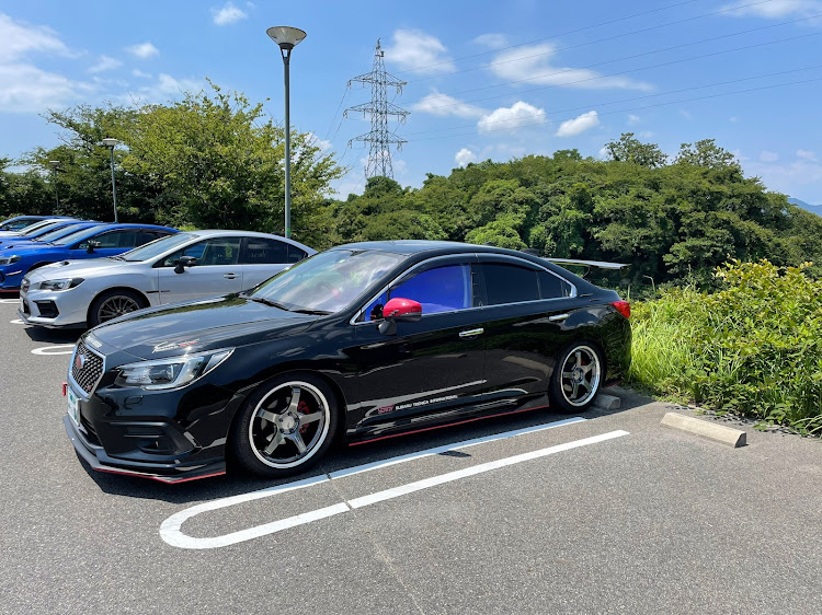 レガシィB4の8月もよろしくお願いします・大雨で被災された皆様へお見舞い申し上げます・オフ会・呉・スバルオフに関するカスタム事例の投稿画像4枚目