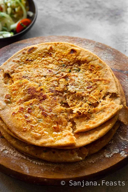 2 Mooli Paratha