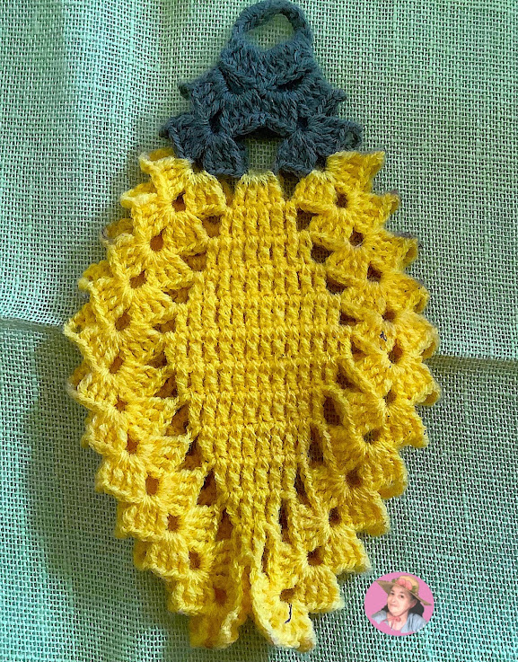 Piña en crochet 