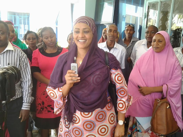 Rehema Jaldesa at Ennda headquarters in Isiolo in August 2014