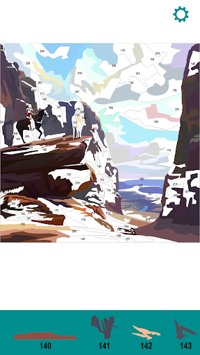 Low Poly Art Coloring Puzzle