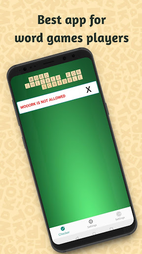 Offline Word Checker for SCRABBLE®