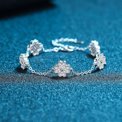Title 1, S925 Sterling Silver Bracelet Womens Versatile...