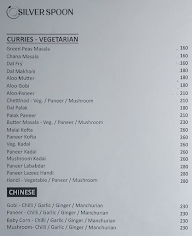 Silver Spoon Restaurant menu 6